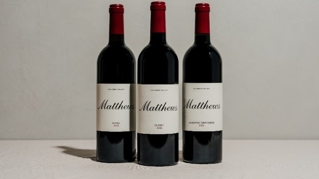 Matthews 推出第一批由新酿酒团队酿造的葡萄酒